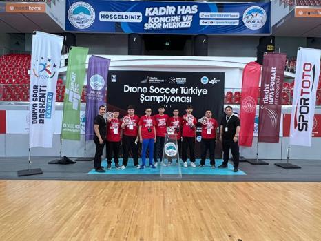 Kayseri’de Drone Soccer Türkiye Şampiyonası düzenlendi