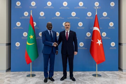 Dışişleri Bakanı Fidan, Moritanyalı mevkidaşı Merzoug ile görüştü