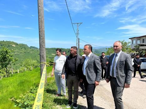 Ordu’da heyelan kamerada (2)