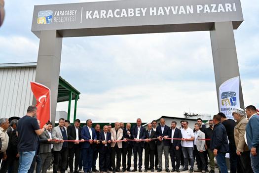 Karacabey Belediyesi Hayvan Pazarı hizmete açıldı
