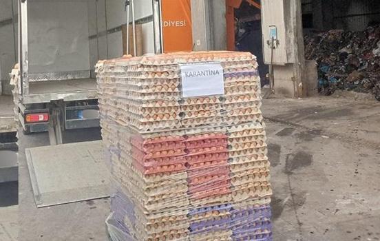 Sakarya’da 42 bin sahte organik etiketli yumurta imha edildi