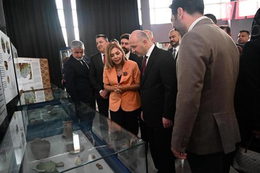 Kazı buluntuları sergilendi