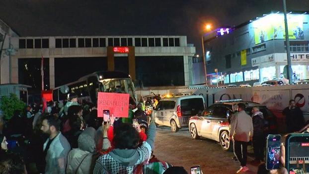 Sumud Filosu aktivistleri Adli Tıp'a getirildi