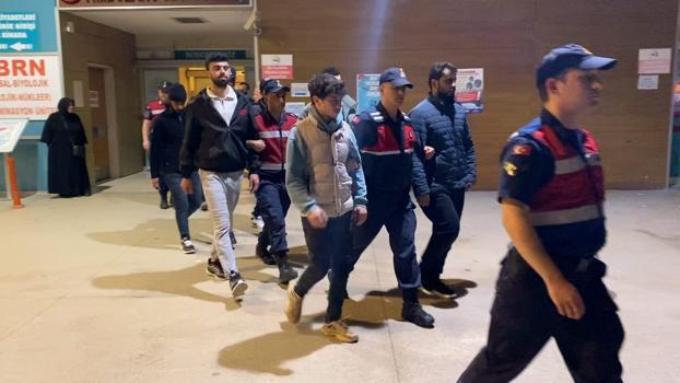 Bursa'da kaçak göçmen operasyonu: 7 gözaltı