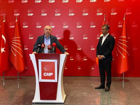 Zafer Partisi Genel Başkanı Özdağ, CHP Genel Merkezi'nde Özgür Özel ile bir araya geldi