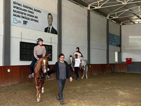 Binicilik merkezinde 19 Mayıs coşkusu