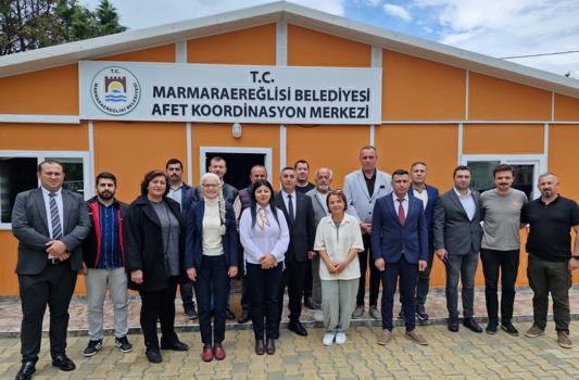 Marmaraereğlisi Belediyesi'nden 'afete hazırlık' eğitimi