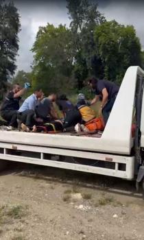 Irmaktan çıkarılan kadının duran kalbi, çekicinin üzerinde yapılan müdahaleyle çalıştırıldı