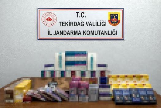 Malkara'da kaçak sigara ele geçirildi