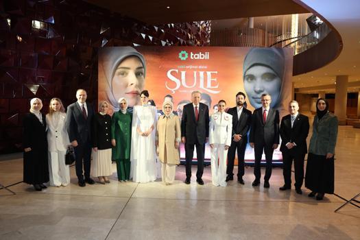 Cumhurbaşkanı Erdoğan, ‘Şule Senin Hikayen’ dizisinin galasına katıldı