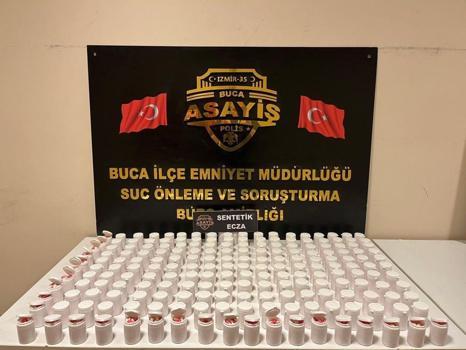 İzmir'de 10 bin 854 adet sentetik ecza hapı ele geçirildi; 1 tutuklama