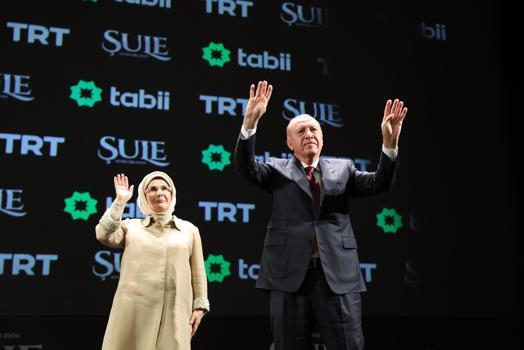 Emine Erdoğan'dan  ‘Şule Senin Hikayen’ dizisinin galasına ilişkin paylaşım