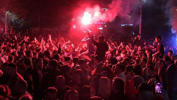 Trabzon'da kupa zaferi coşkuyla kutlandı