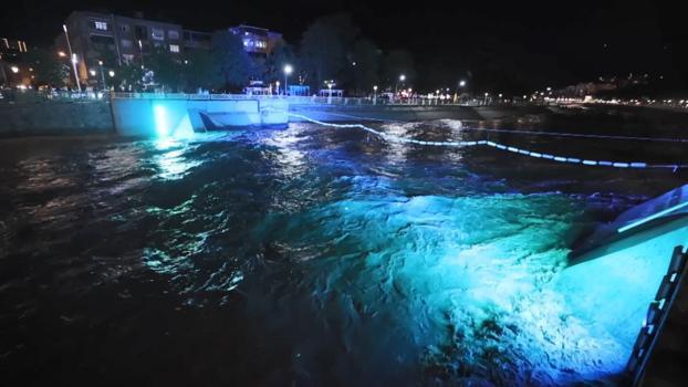Tokat'ta Yeşilırmak Nehri'nin su seviyesi yükseldi