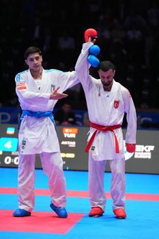 Avrupa Karate Şampiyonası'nda Uğur Aktaş’tan gümüş madalya