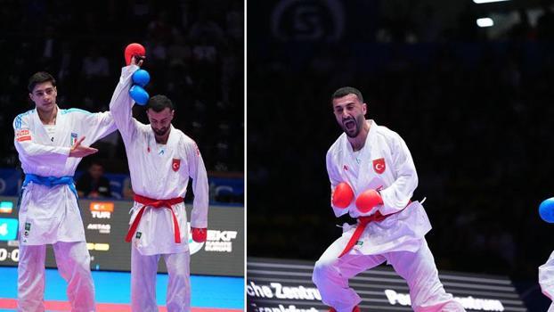 Avrupa Karate Şampiyonası'nda Uğur Aktaş’tan gümüş madalya
