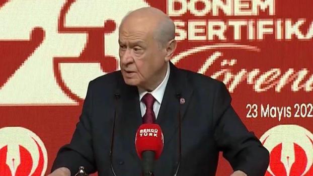 Bahçeli: Siyaset ucuz kişisel çıkarların koşu parkuru değildir
