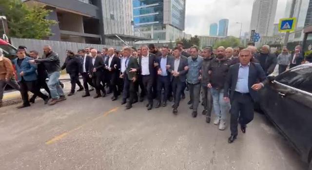 CHP Genel Merkezi'nde tahliye gerginliği
