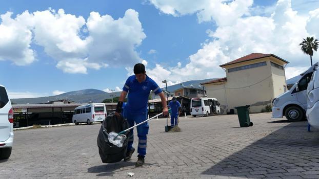 Didim ve Kuşadası'nda bayram temizliği