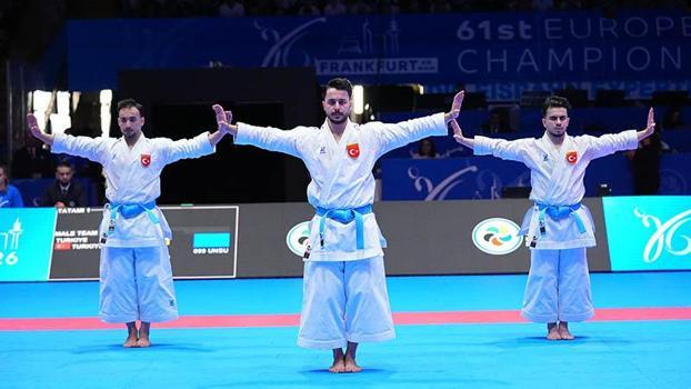 Türkiye Karate Erkek Kata Takımı Avrupa ikincisi oldu