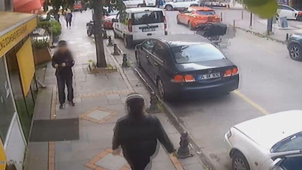Pendik'te restorana torpil atan çocuklar kamerada