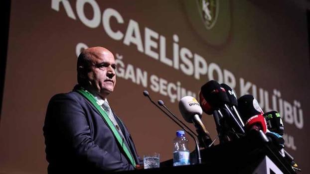 Recep Durul, yeniden Kocaelispor başkanlığına seçildi