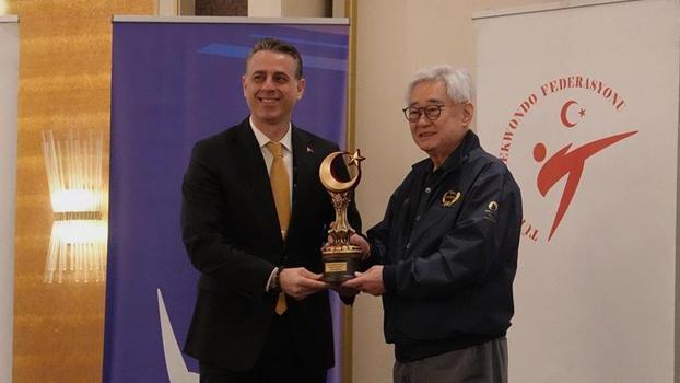 Dünya Taekwondo Federasyonu Başkanı Chungwon Choue İstanbul’da