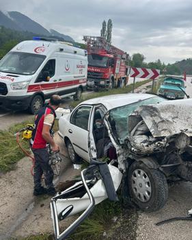 Tokat'ta trafik kazası: 5 yaralı