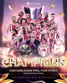 Euroleague'de şampiyon Olympiakos oldu