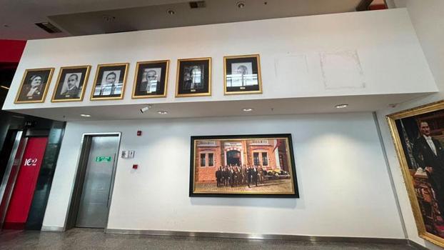 CHP Genel Merkezi’nde temizlik ve onarım çalışması