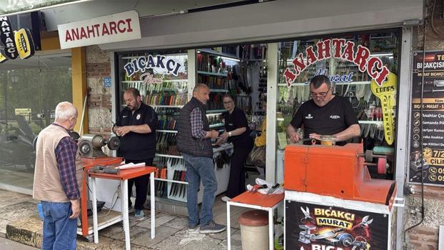 Kurban Bayramı öncesinde bıçakçılarda yoğunluk
