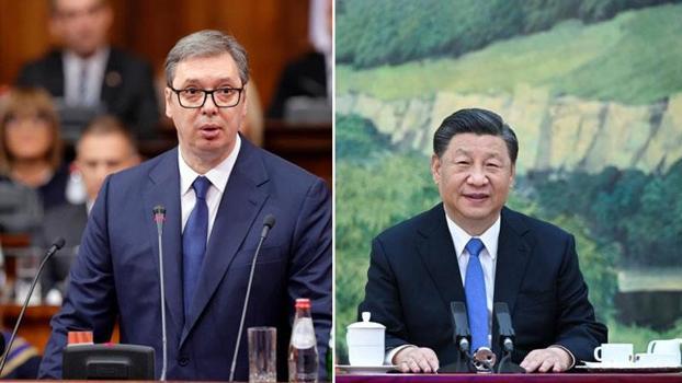 Şi Cinping, Sırbistan Cumhurbaşkanı Vucic ile görüştü
