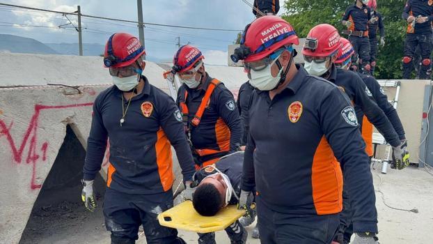 Manisa Büyükşehir İtfaiyesi uluslararası akreditasyon için sahada
