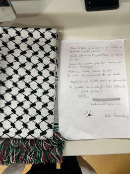 Sumud Filosu aktivisti Mallet’ten Türk sağlık çalışanlarına teşekkür mektubu