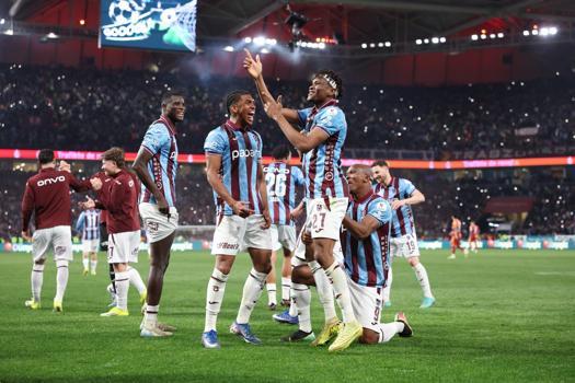 Sezonu 61 golle tamamlayan Trabzonspor, gollerin büyük bölümünü ikinci yarılarda kaydetti