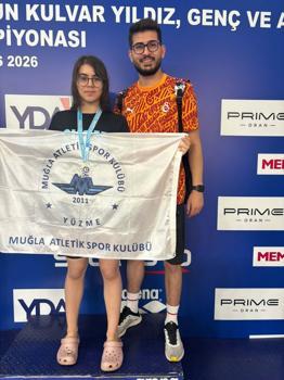 Muğlalı yüzücü Devrim Defne Bilge Türkiye Şampiyonu oldu