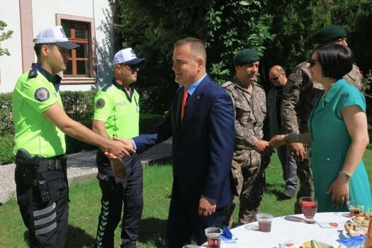 Muğla Valiliği'nde bayramlaşma töreni