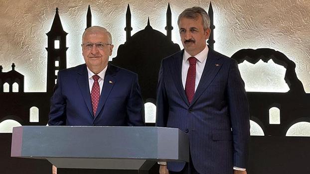 Bakan Güler, Edirne Valisi Sezer'i ziyaret etti