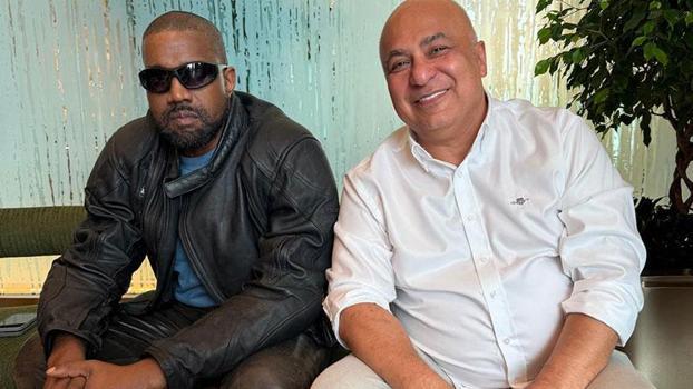 Sanatçı Kanye West İstanbul'a geldi