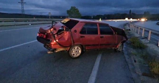 Çorum'da trafik kazası: 2 yaralı