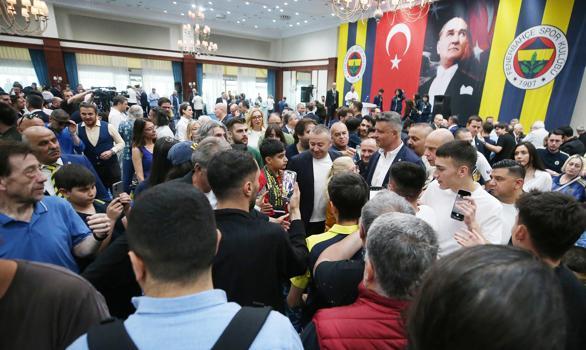 Fenerbahçe'de geleneksel bayramlaşma töreni yapıldı