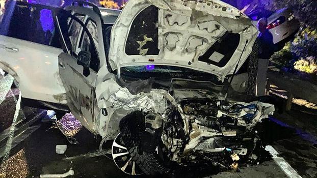 Burdur'da 4 aracın karıştığı zincirleme kaza: 4 ölü, 11 yaralı