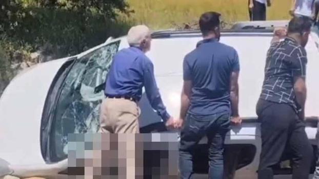 Hafif ticari araca silahlı saldırıda öldü, eşi ve oğlu yaralandı