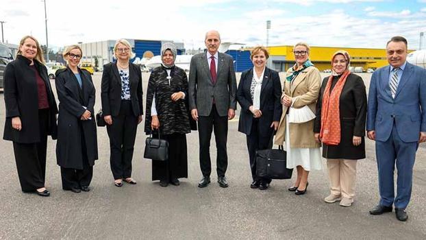 TBMM Başkanı Kurtulmuş, Finlandiya'da