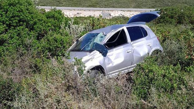 Aydın'da otomobil şarampole uçtu: 2 ölü