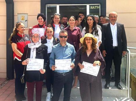 Mantar yetiştiriciliği kursu tamamlandı