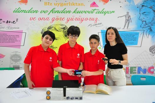 7'nci sınıf öğrencileri, 400 TL'ye milyonluk sensör geliştirdiler