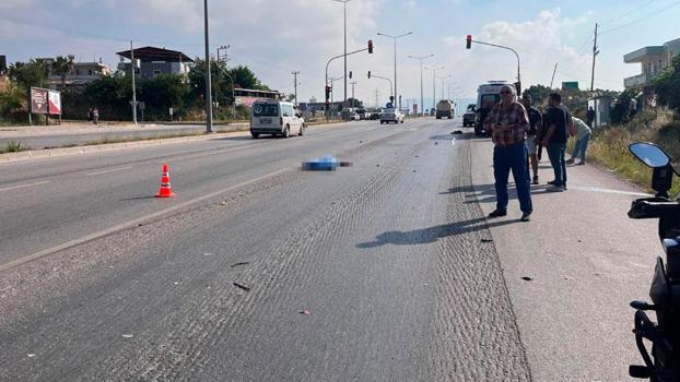 Otomobilin arkadan çarptığı motosikletteki Feyza Nur öldü, babası ağır yaralandı