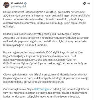 Faili meçhul kadın cinayeti 20 yıl sonra aydınlatıldı