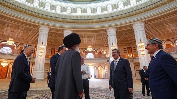 Cumhurbaşkanı Yardımcısı Yılmaz, Türkmenistan'da